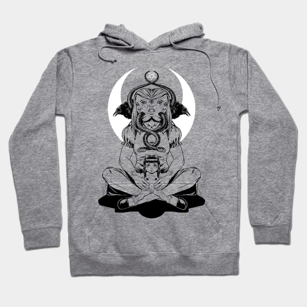 Childhood B&W Hoodie by Merdet